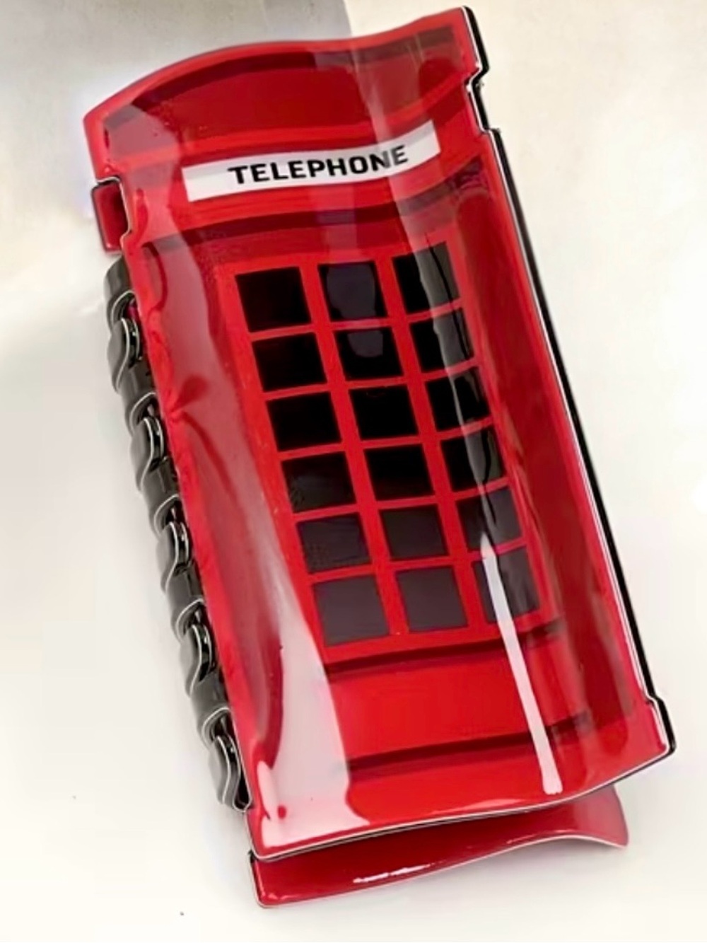 England Phone Booth  - Hairclip